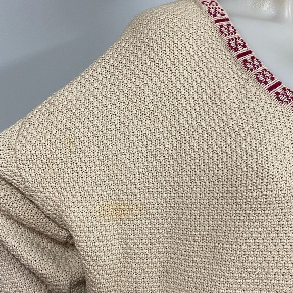 CHRISTIAN DIOR Chunky Knit Sweater, Vintage, EUC - Picture 3 of 9